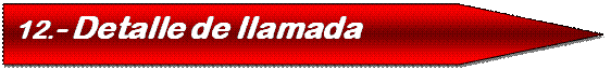 Pentagon: 12.- Detalle de llamada